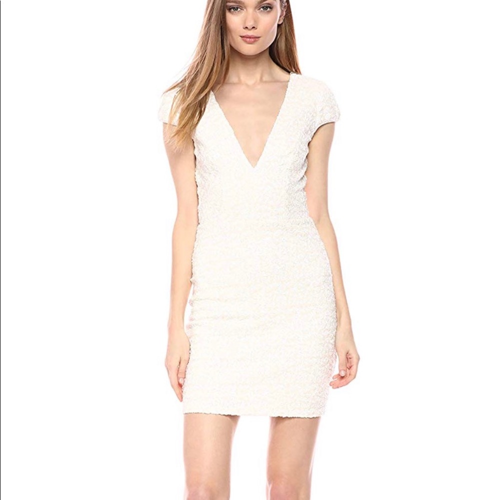 White sequin Dress the Population Dress M